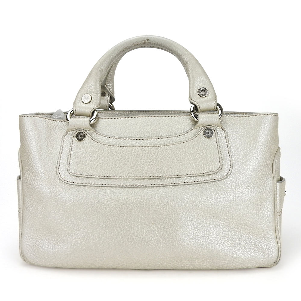 Women Leather Gold Travel Bag
