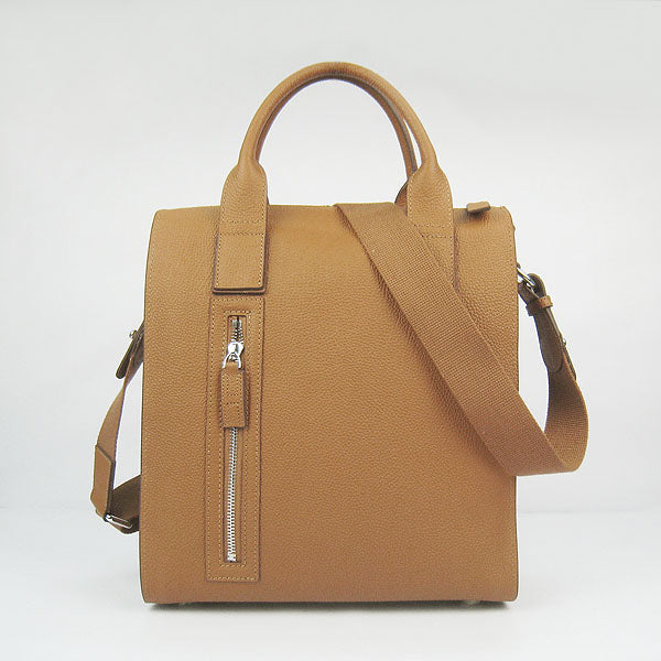 Hermes Luxury Toolbox Mens Coffee Bag Travel Bag