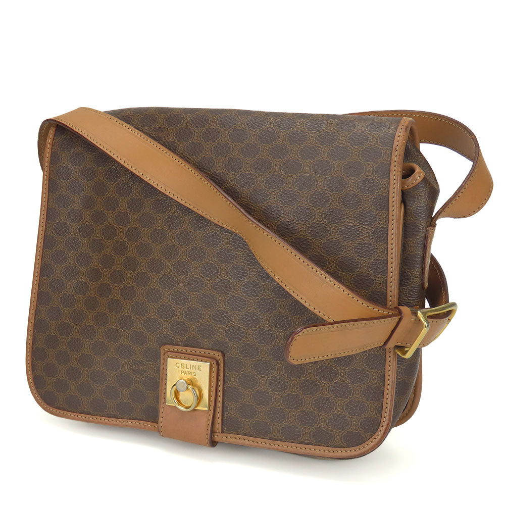Shoulder Bag , Pvc Macadam Women Leather Brown