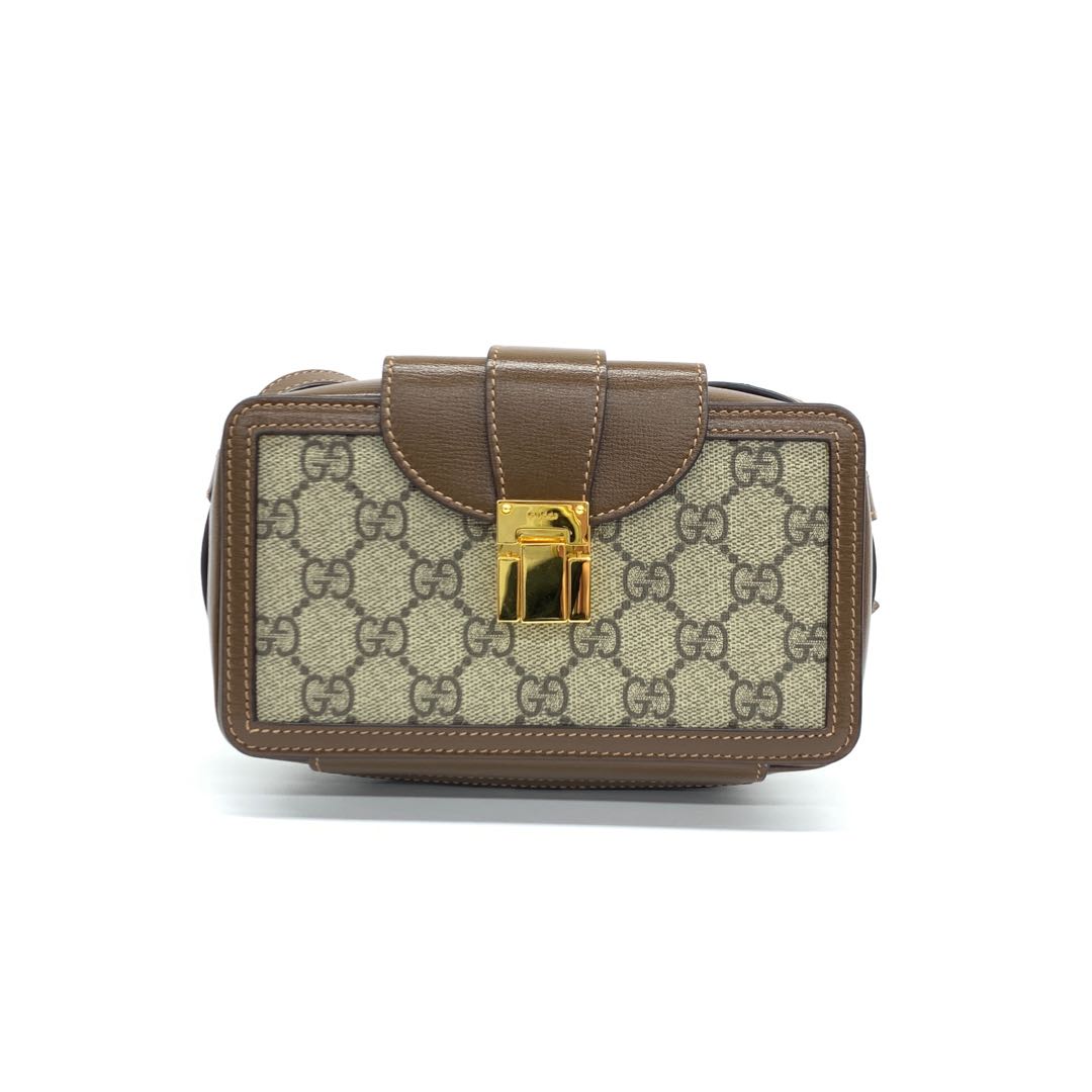 Gucci Supreme Pvc Shoulder Bag Crossbody Bag