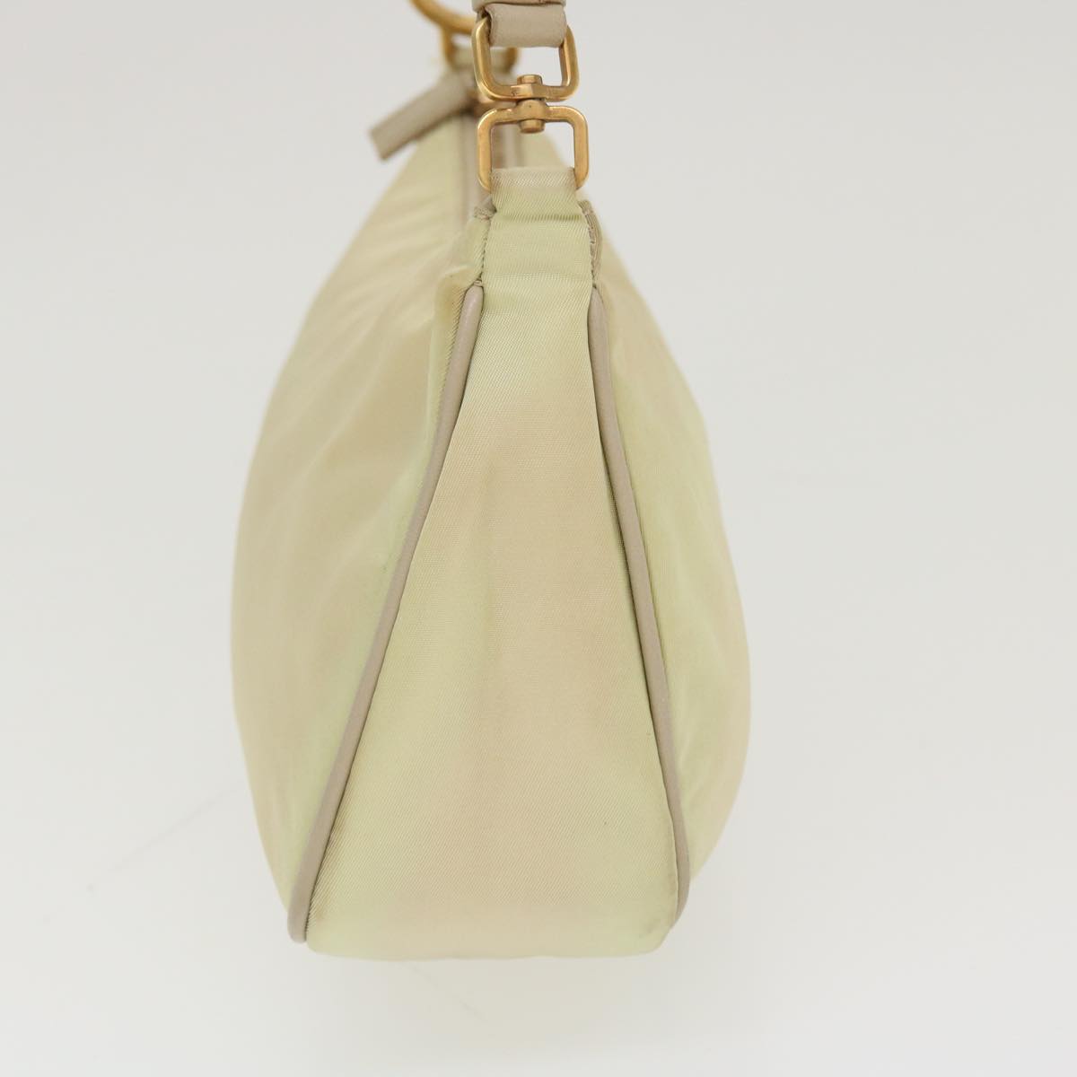 Prada Shoulder Bag Nylon Beige Nylon Beige 42096