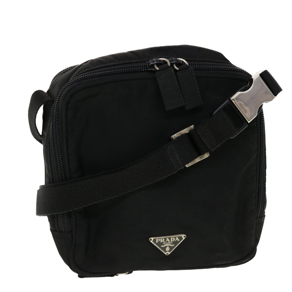 Prada Shoulder Bag 3Way Nylon Black