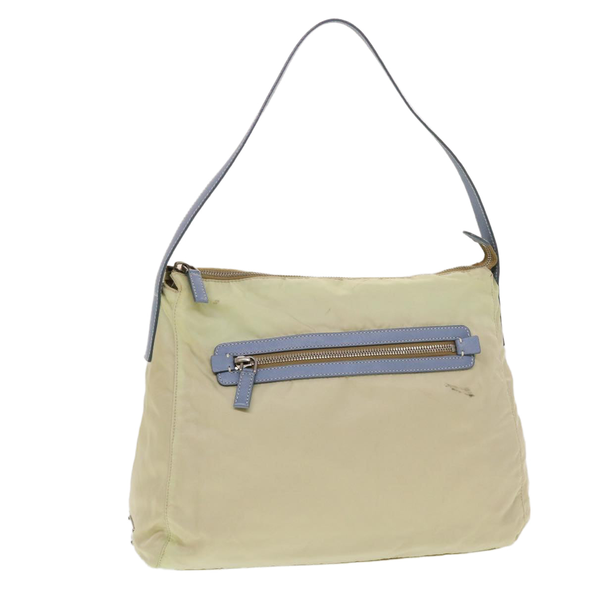 Prada Shoulder Bag Nylon Beige Nylon Beige 43226