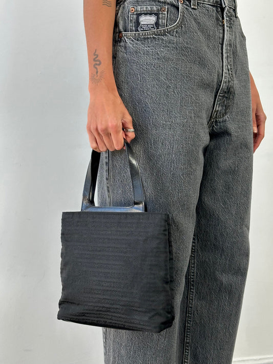 Prada Handbag 1990s Tessuto Monogram