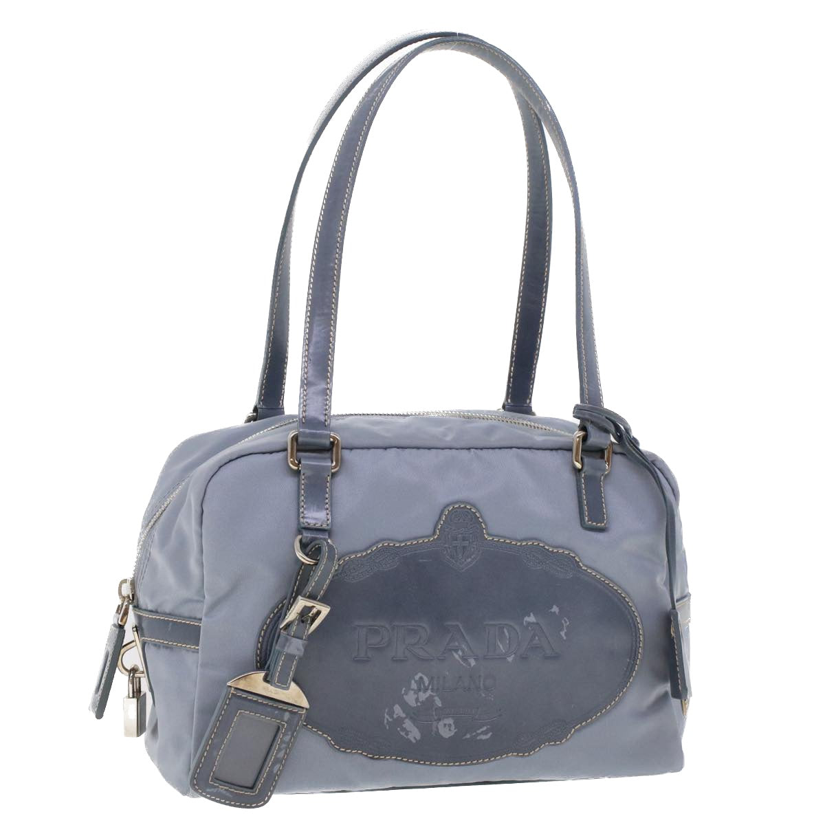 Prada Shoulder Bag Nylon Blue