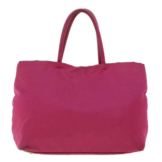 Prada Tote Bag Nylon Pink