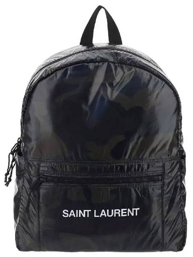 YSL Saint Laurent Saint Laurent Trending Nuxx Backpack Camo Nylon Logo