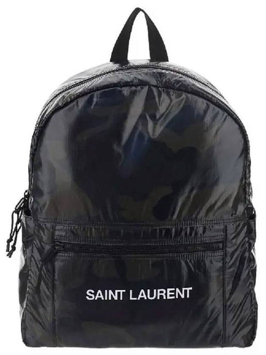 YSL Saint Laurent Saint Laurent Trending Nuxx Backpack Camo Nylon Logo