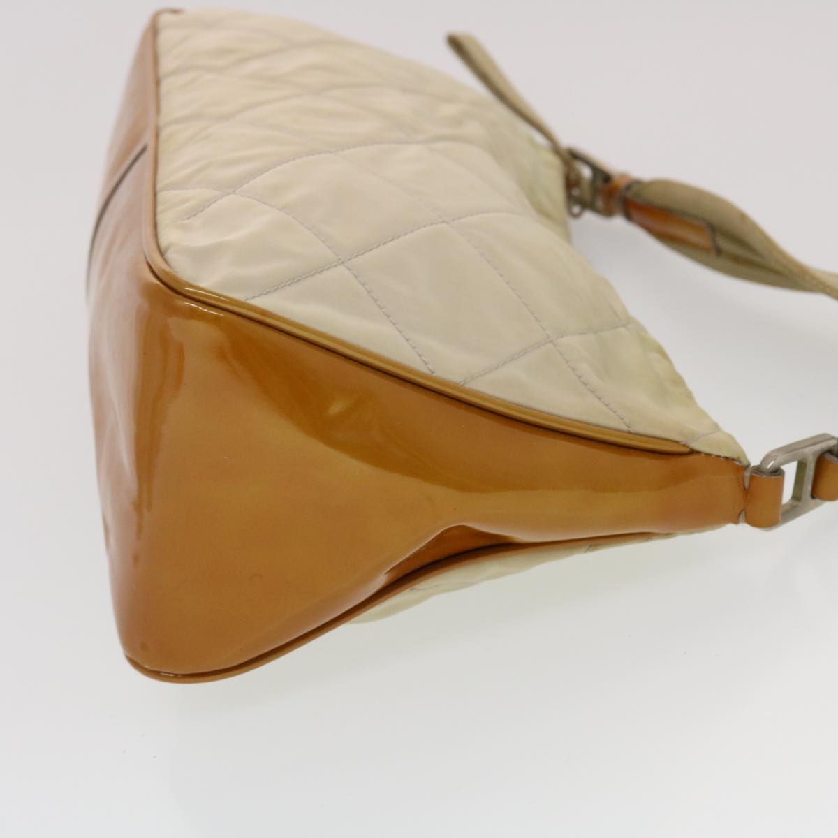 Prada Shoulder Bag Nylon Beige Nylon Beige 44521