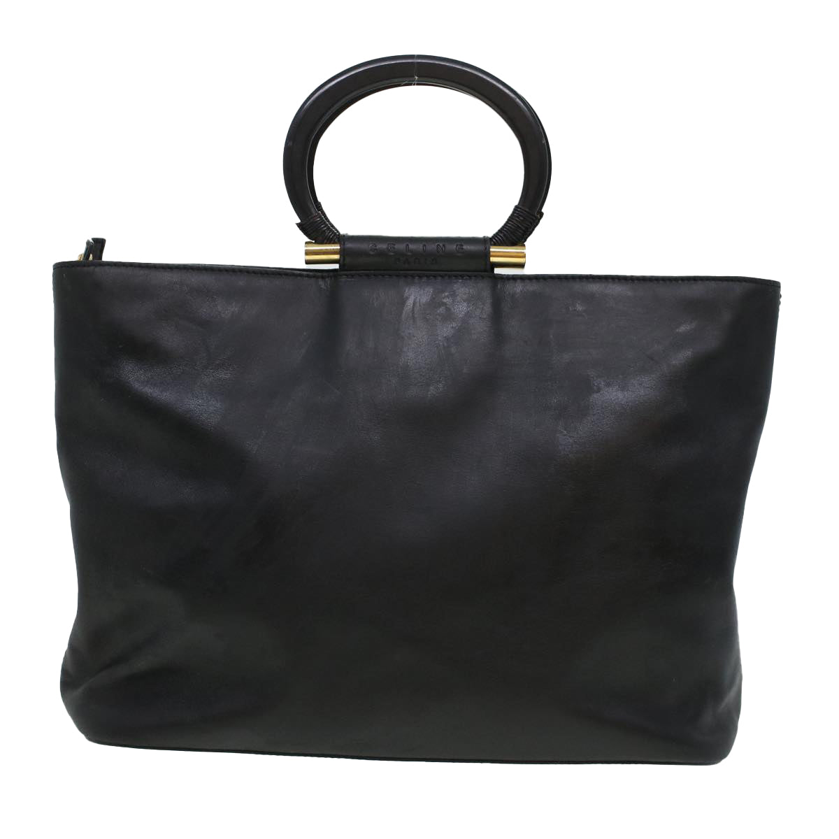 Luxury Tote Bag Way Leather Black