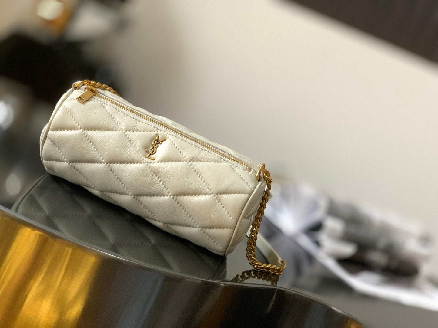 YSL Saint Laurent Ysl Saint Laurent Sade Mini Tube Bag For Chain Travel Bag 699703 Ju9207 3459