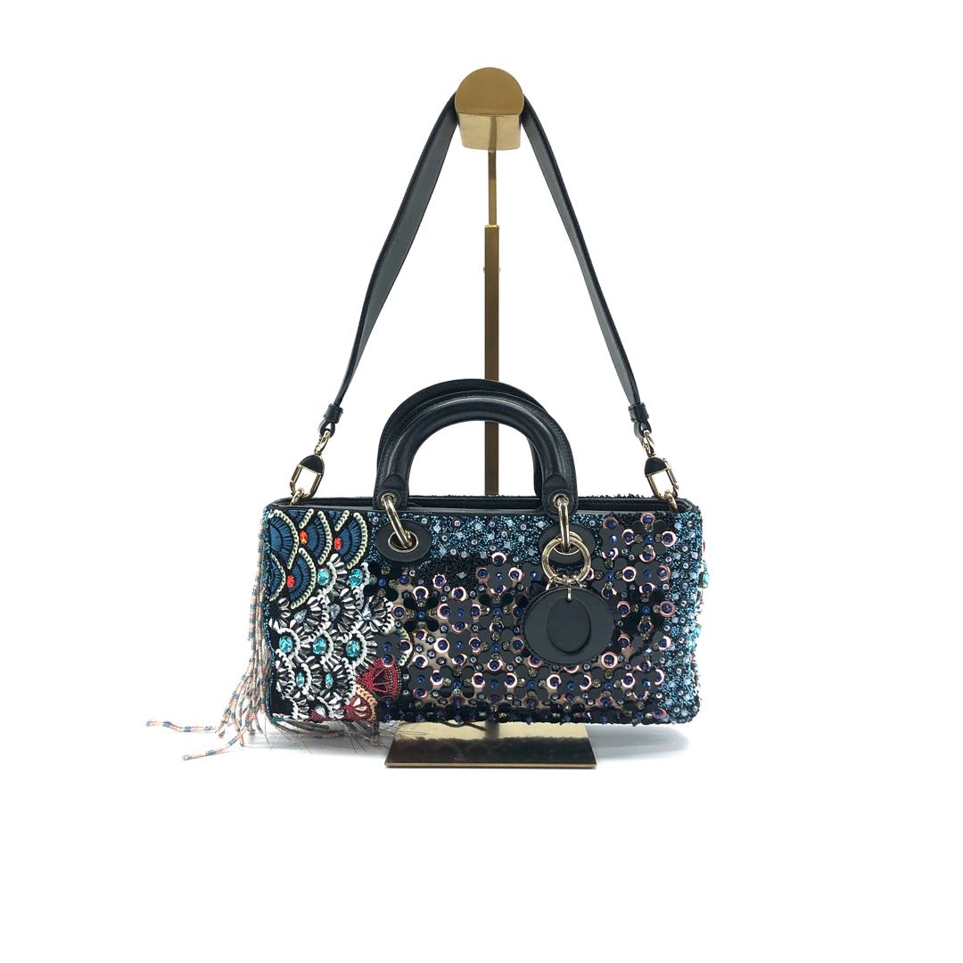 Dior Lady Sequin Shoulder Bag Limited