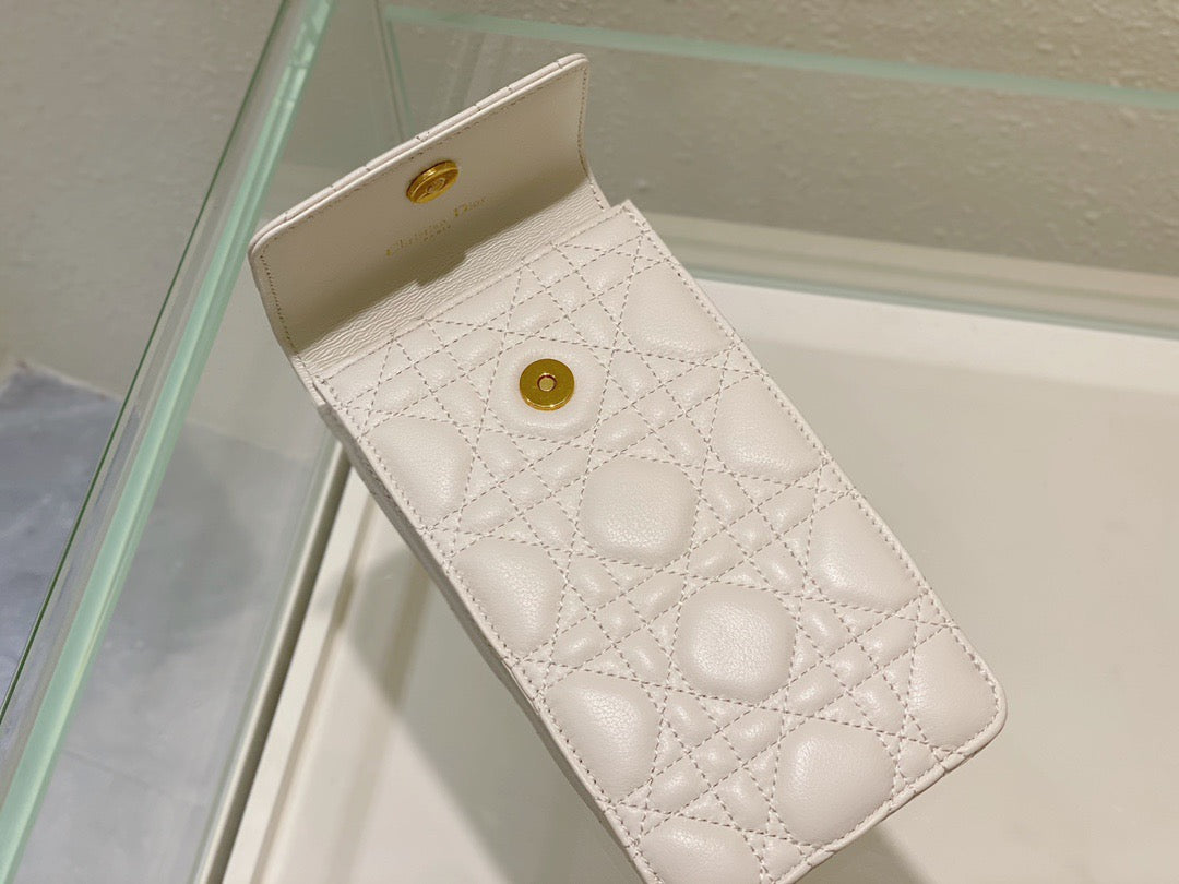 Caro Phone Holder Cd White Chain Travel Bag