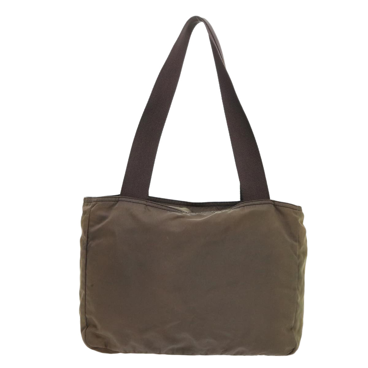 Prada Tote Bag Khaki Nylon