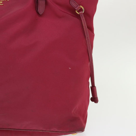 Prada Tote Bag Nylon Pink Nylon Pink 46322