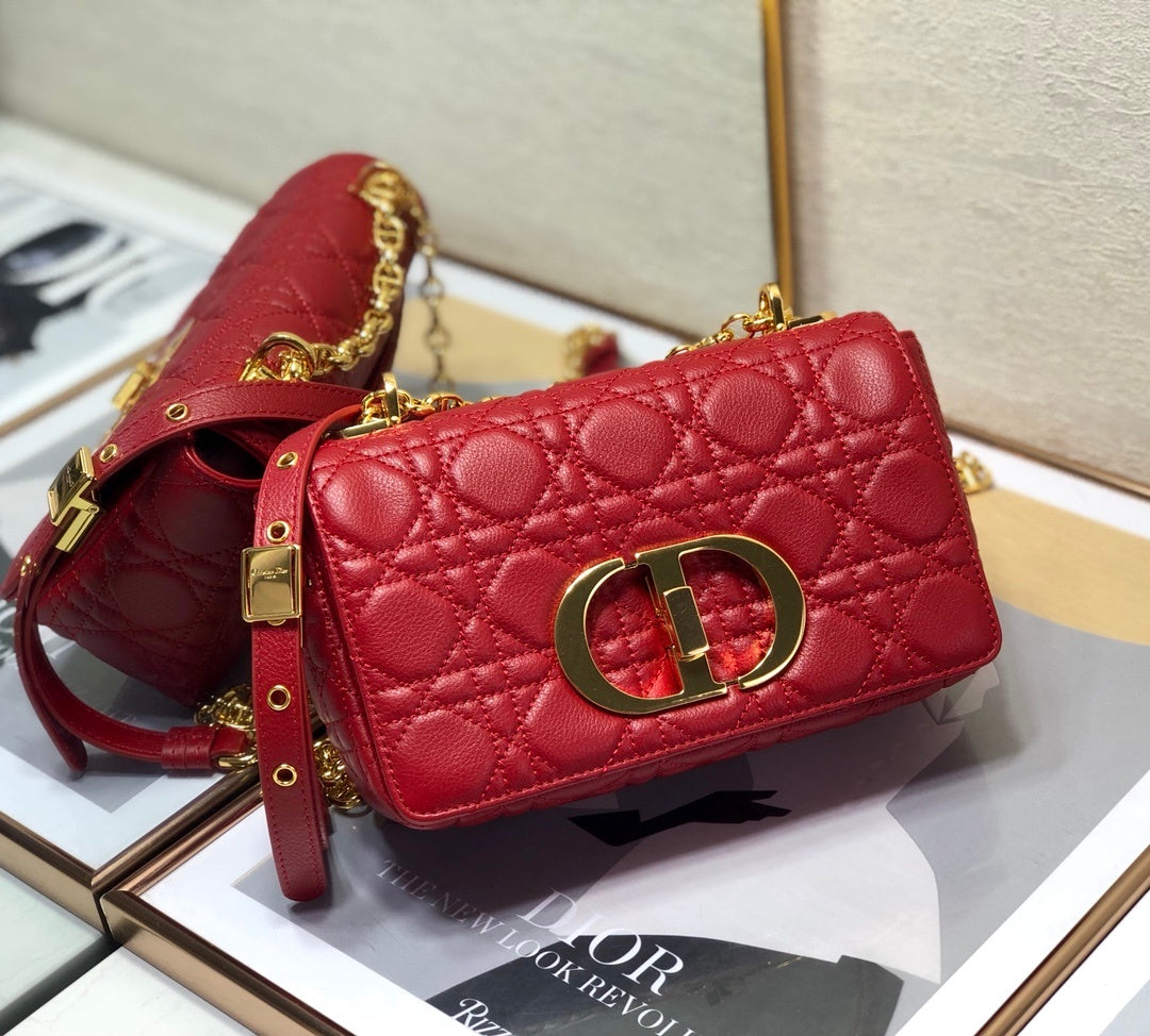 Caro Cd Red Small Crossbody Bag