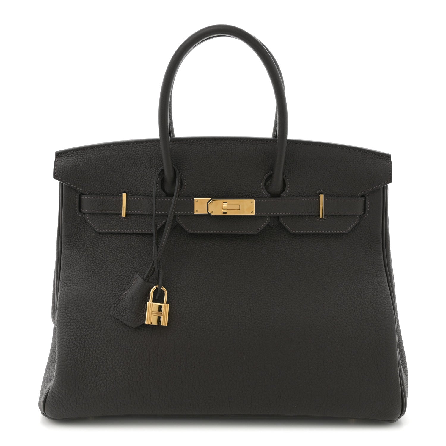 Hermes Togo Birkin Macassar Handbag Travel Bag
