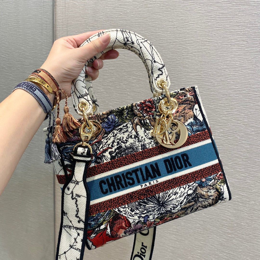 Metop Qualityum Lady Lite Latte Multicolor Crossbody Bag