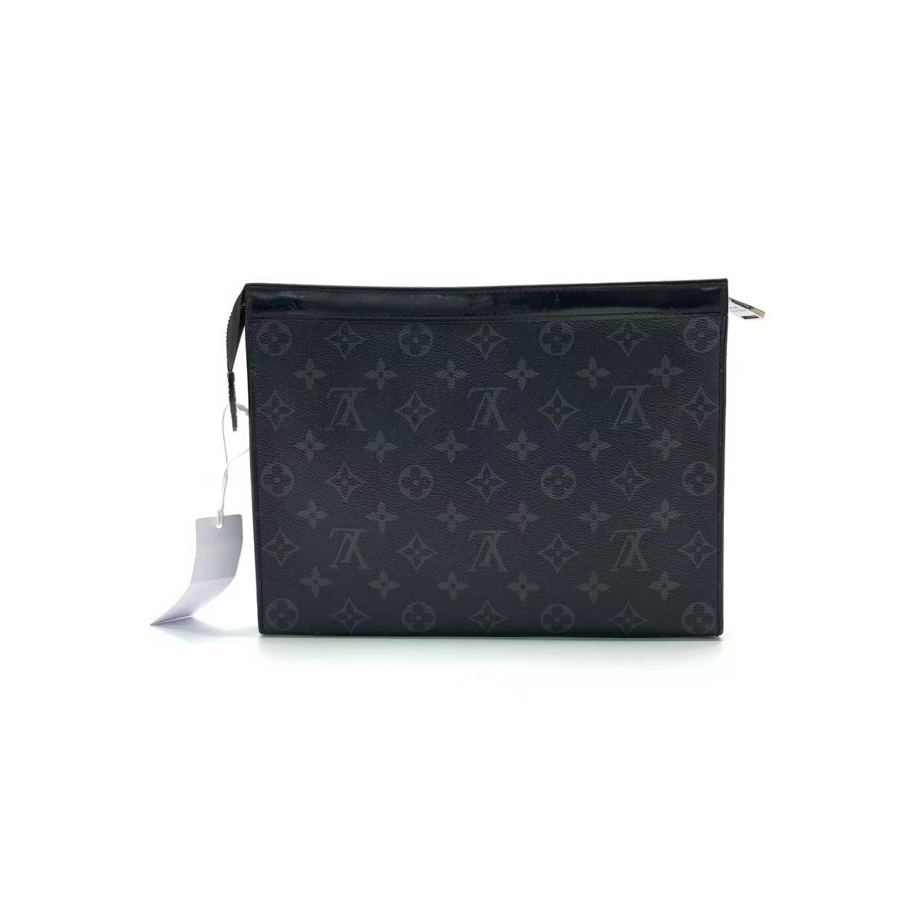 Louis Vuitton Voyage 's Monogram Black Clutch Bag