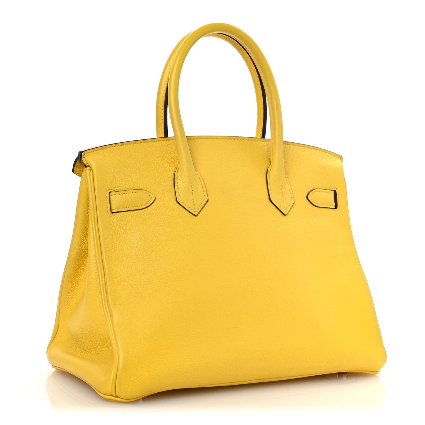 Hermes Taurillon Novillo Birkin Jaune De Naples Handbag Travel Bag