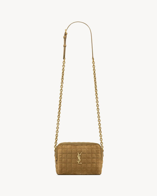 YSL Saint Laurent Saint Laurent Trending Women Lou Camera Bag Gold Crossbody Bag