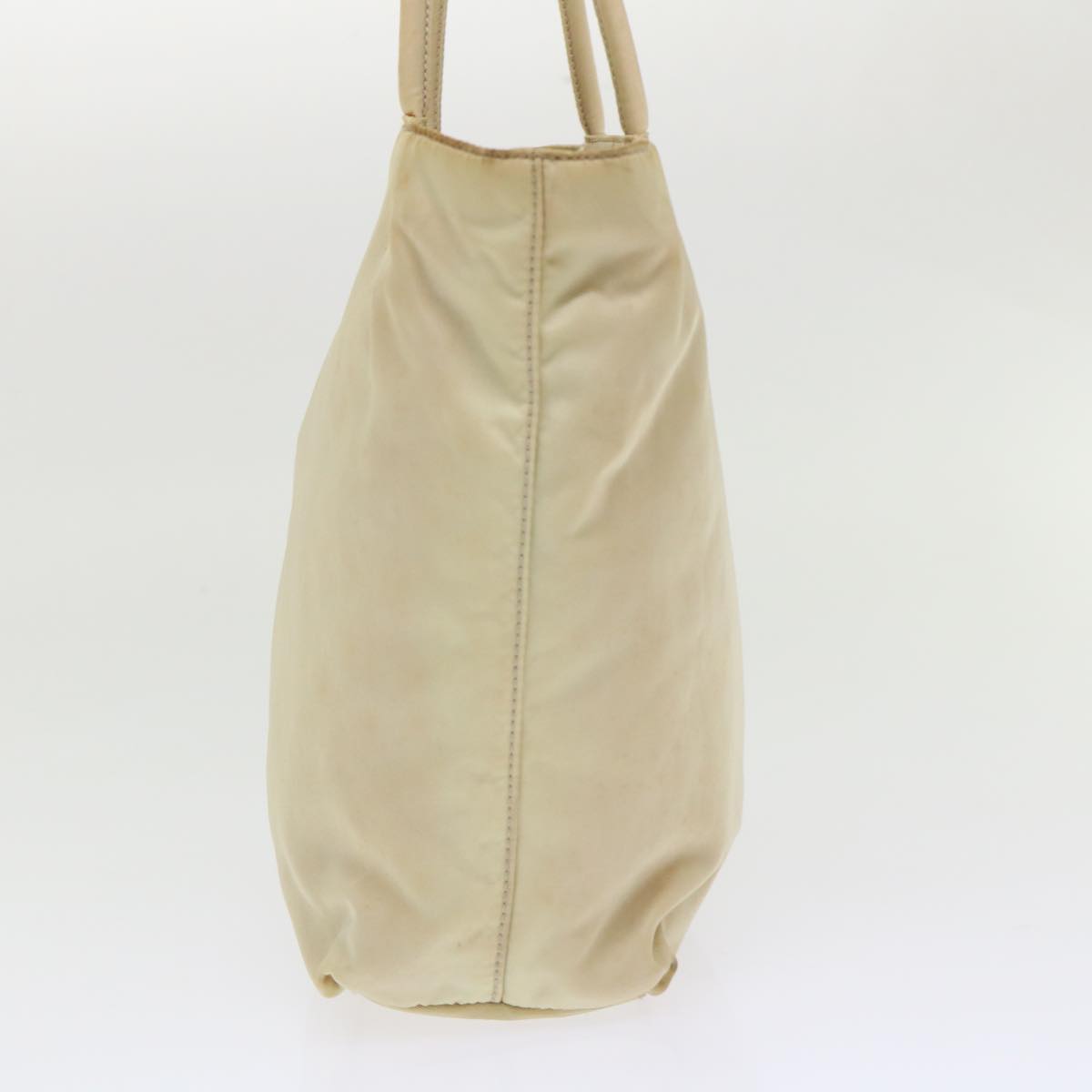 Prada Hand Bag Nylon Beige Travel Bag Nylon Beige 48236