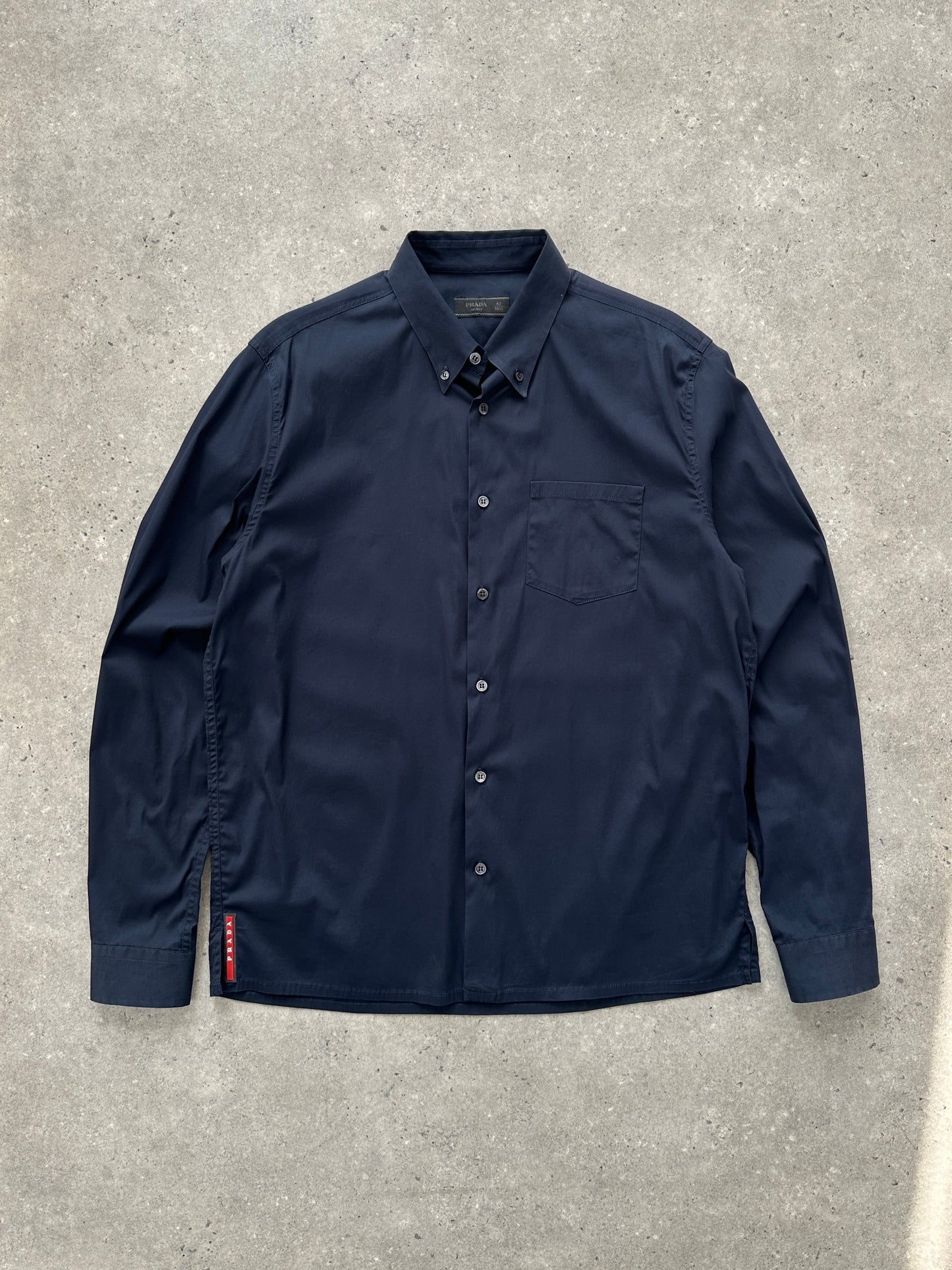 Prada Handbag 2000s Cotton Shirt - M Logo