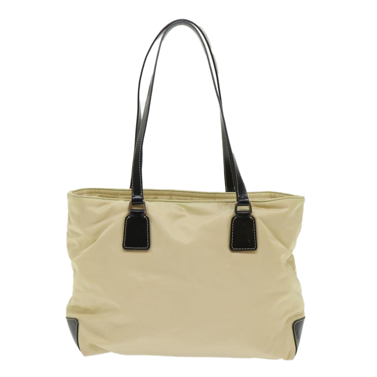 Prada Tote Bag Nylon Cream