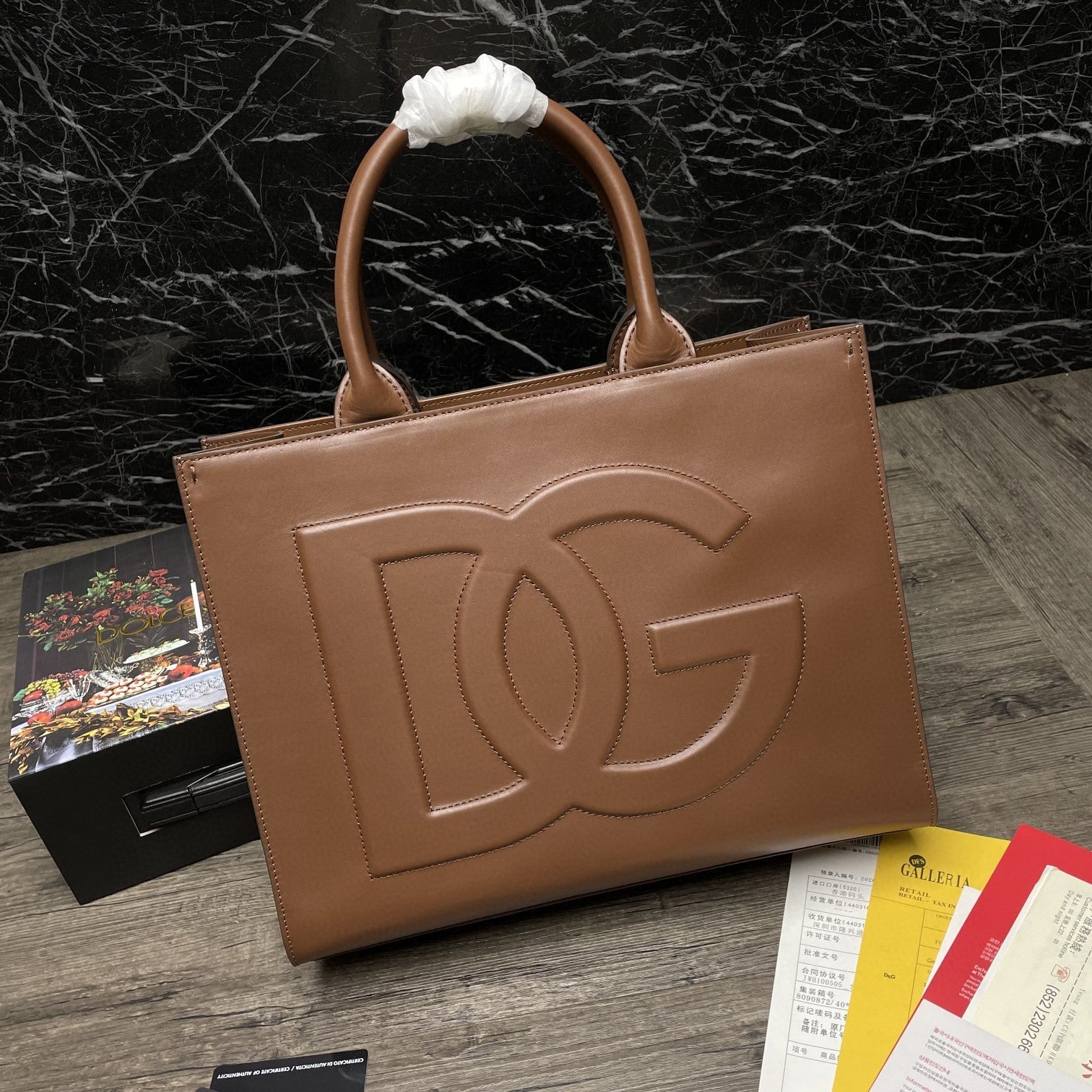 Daily Shopper Top Qualityã Brown Small Tote Bag