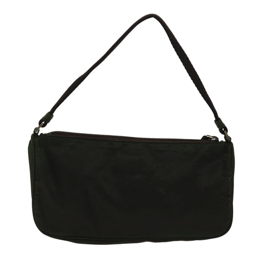 Prada Accessory Pouch Khaki Luxury Handbag Nylon Clutch Bag Nylon Khaki 48612