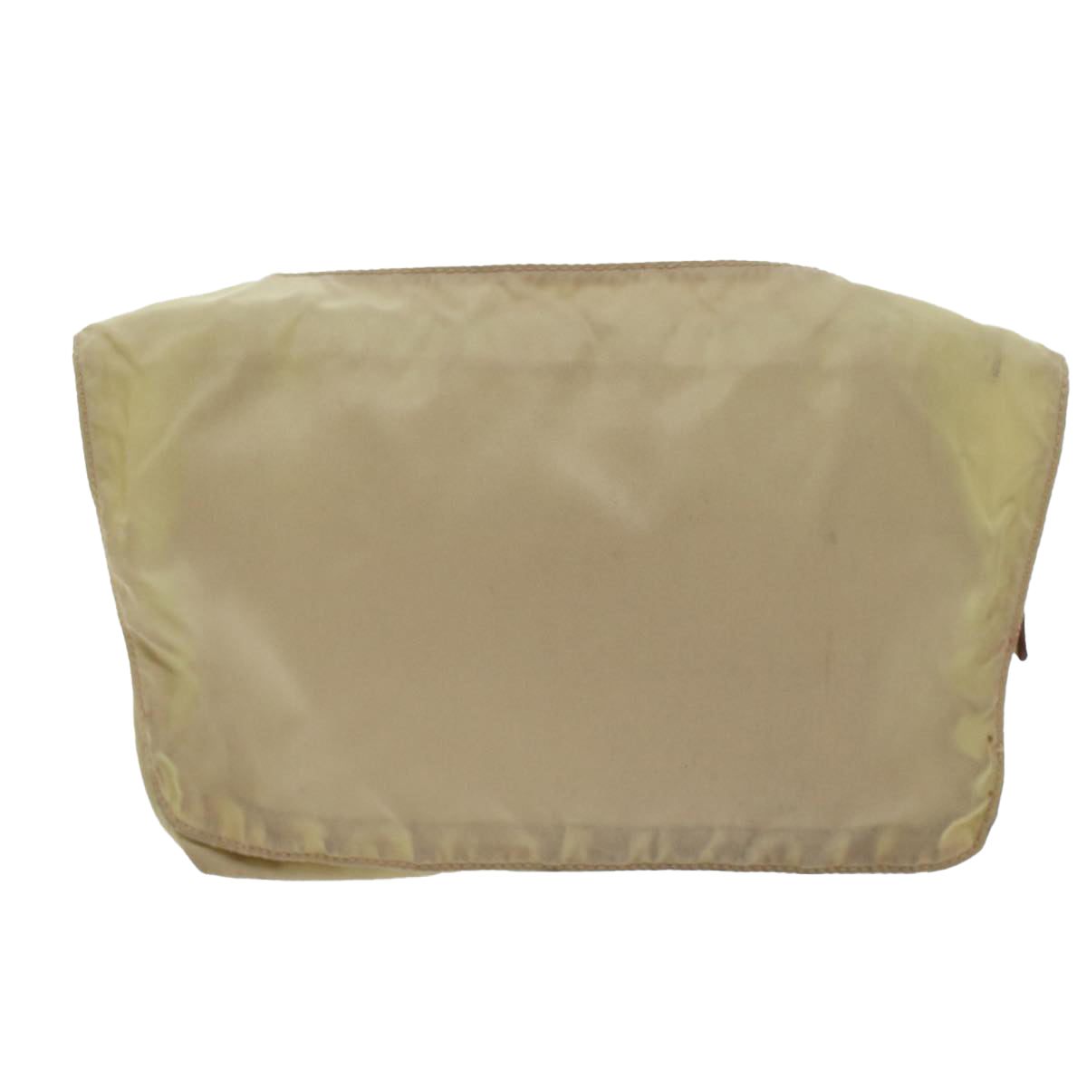 Prada Shoulder Bag Nylon Beige Nylon Beige 48760