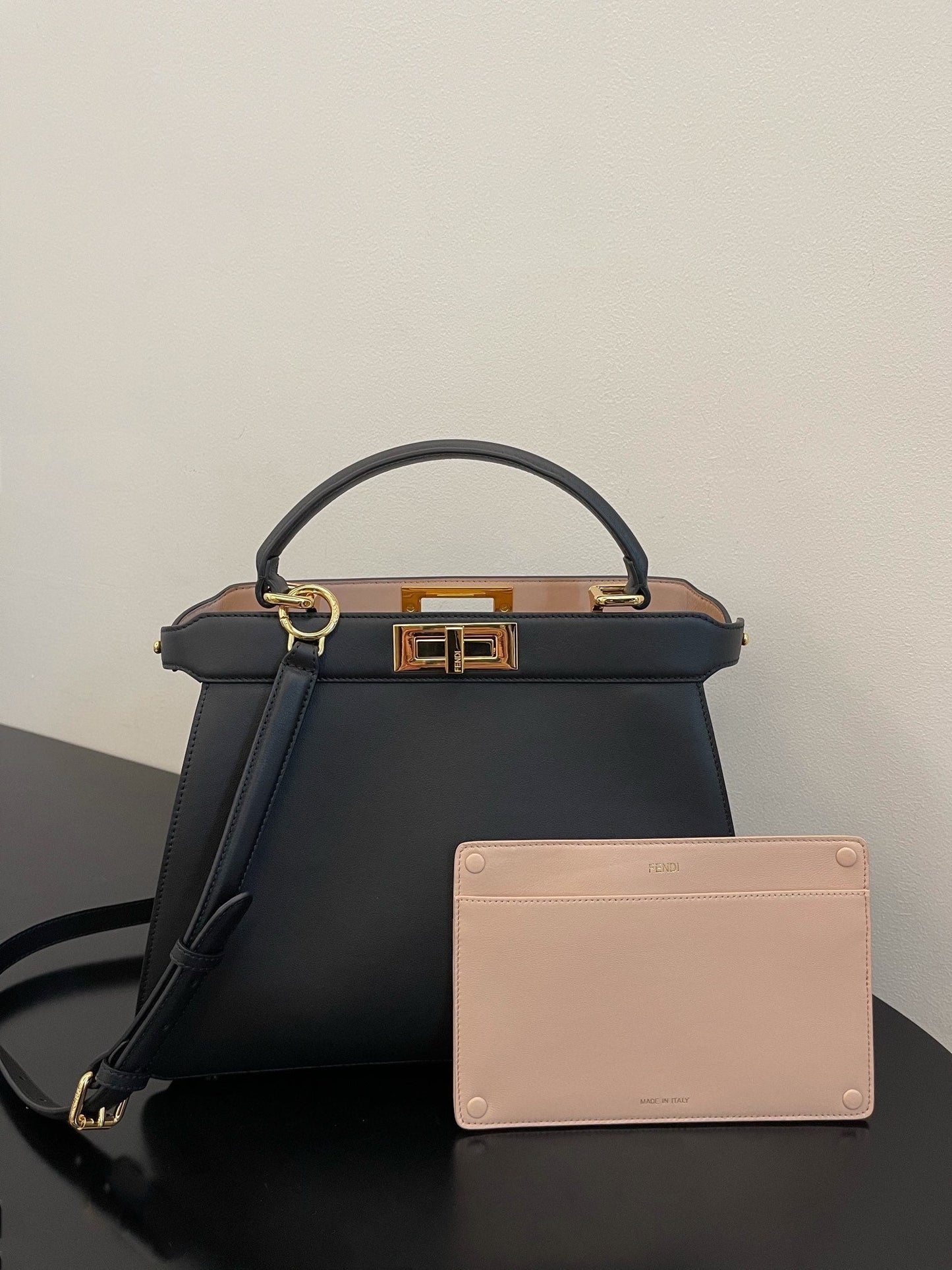 Iseeu Petite Black Small Travel Bag