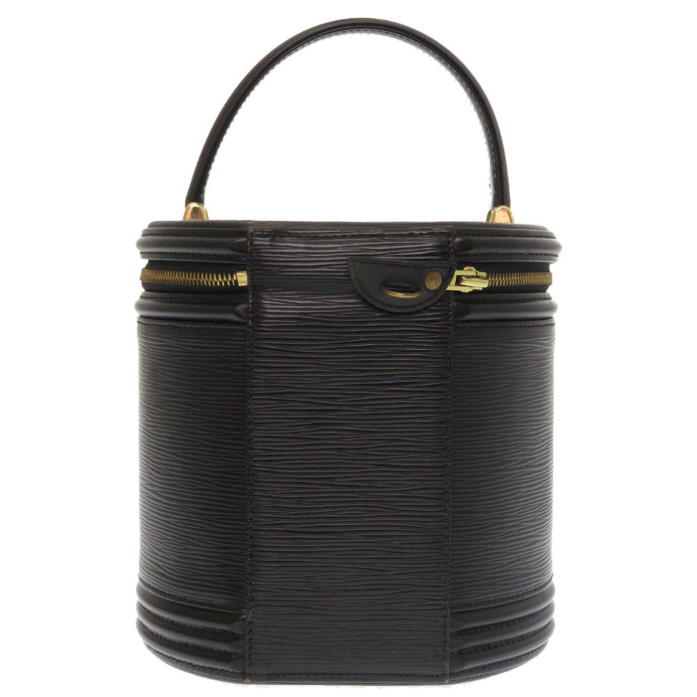 Louis Vuitton M48032 Epi Cannes Leather Black Handbag 4A0083Ezp5