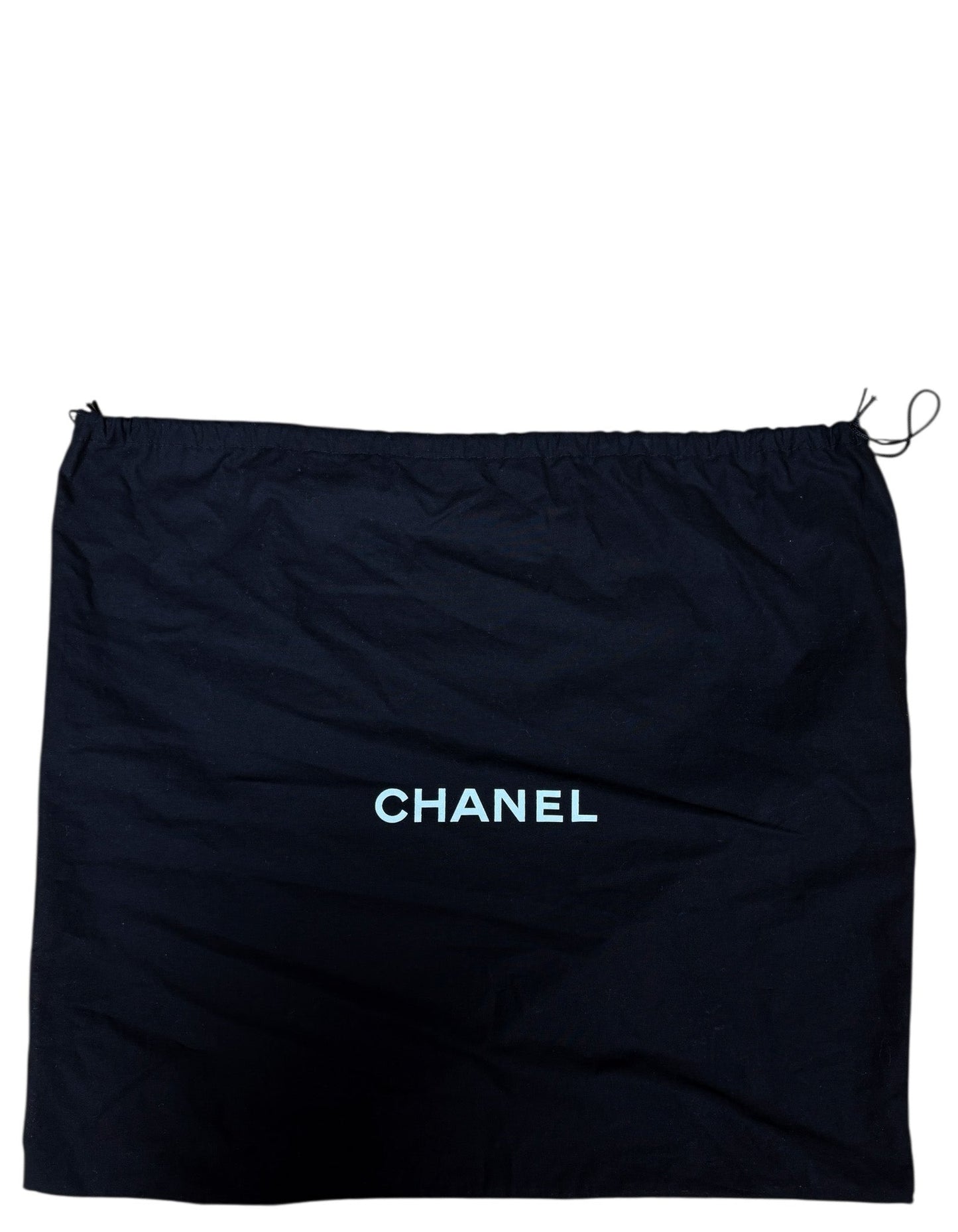 Black Caviar Leather Double Flap Jumbo Classic