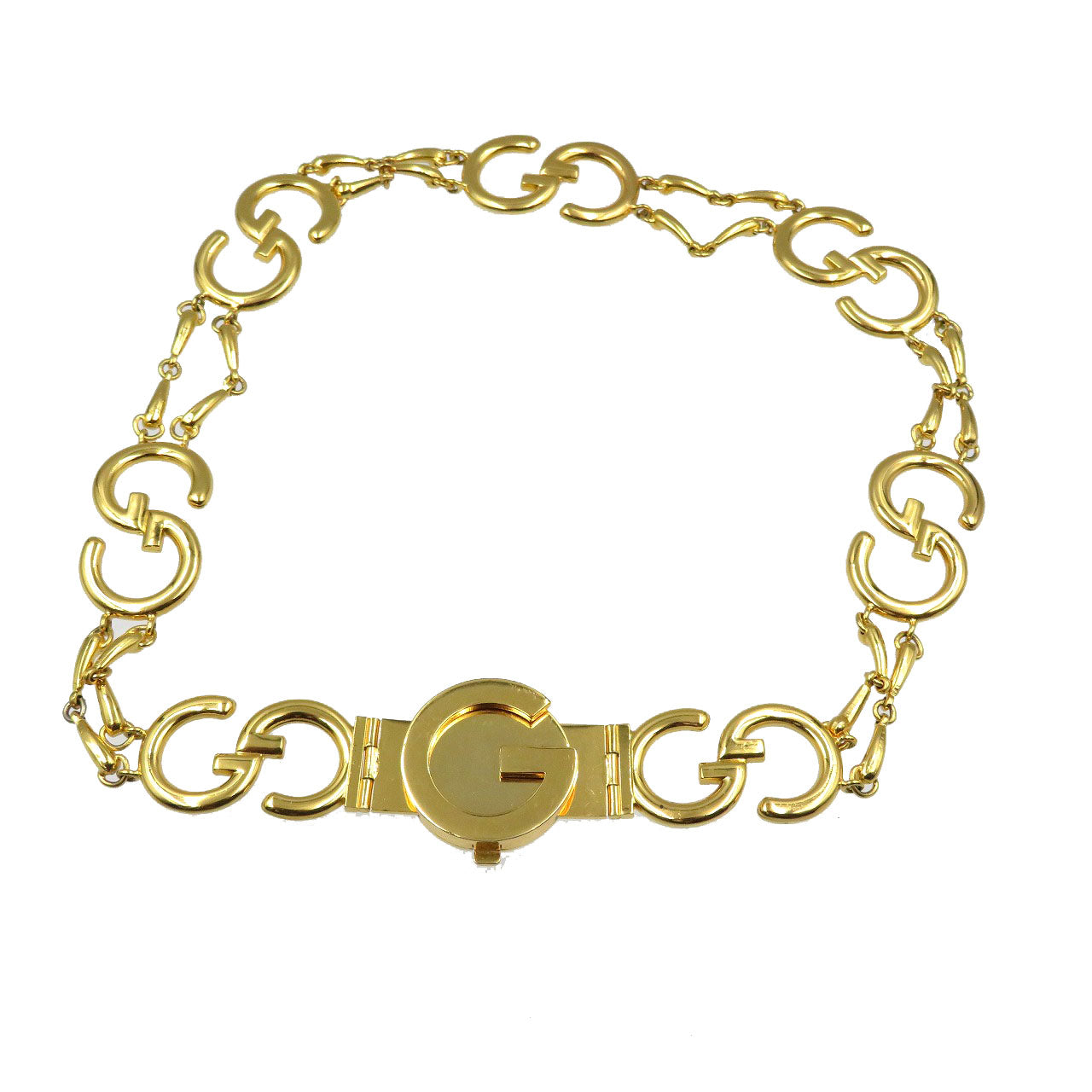 Gucci 4I0115Zz5 Gold Belt