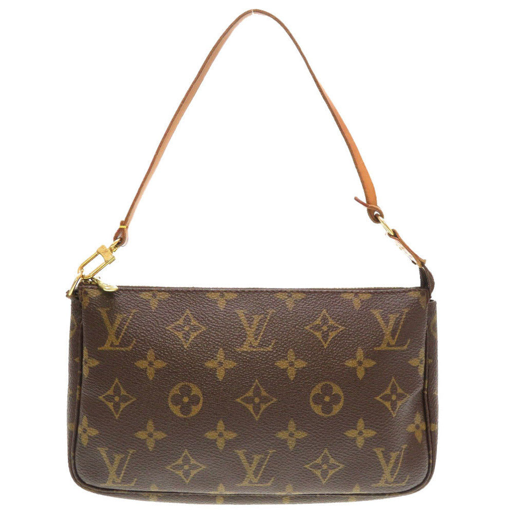 Louis Vuitton Pouch M51980 Pochette Accessory Pouch Monogram Canvas Brown Clutch Bag