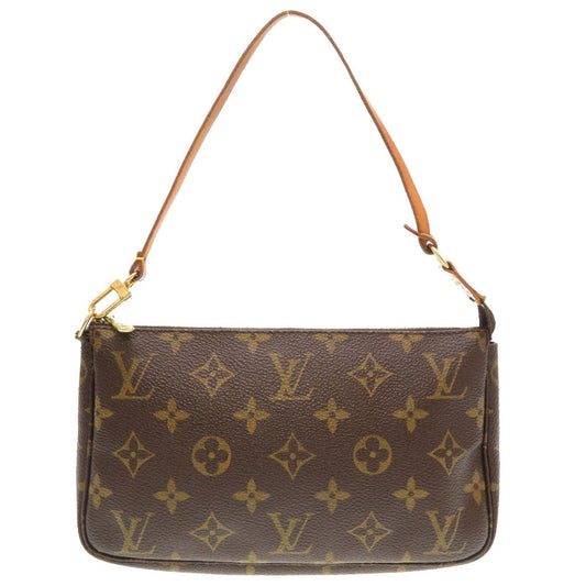 Louis Vuitton Pouch M51980 Pochette Accessory Pouch Monogram Canvas Brown Clutch Bag