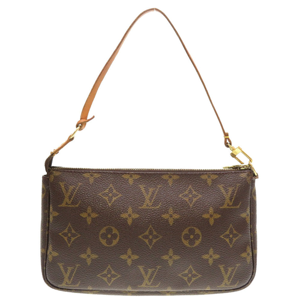 Louis Vuitton Pouch M51980 Pochette Accessory Pouch Monogram Canvas Brown Clutch Bag