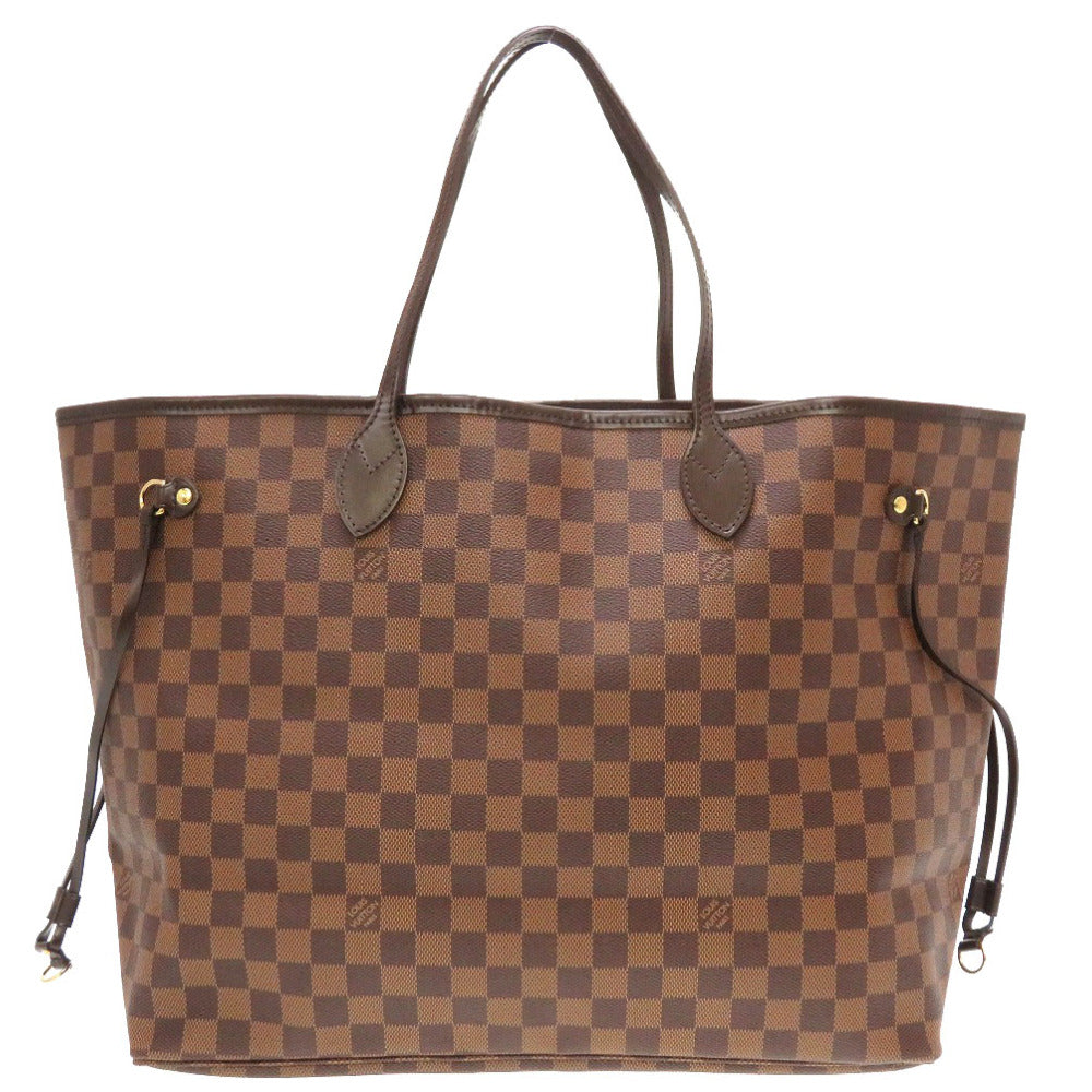 Louis Vuitton N51106 Damier Ebene Neverfull Canvas Brown Tote Bag