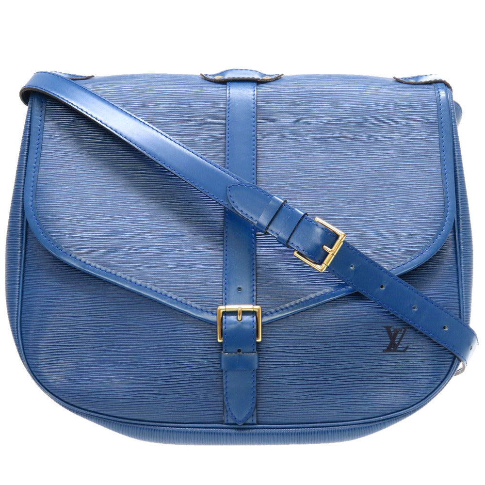 Louis Vuitton Model number unknown Epi Saumur Leather Blue Shoulder Bag