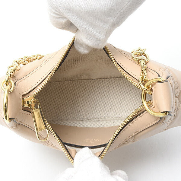 Gucci Matelassé 2Way Shoulder Bag Leather Chain