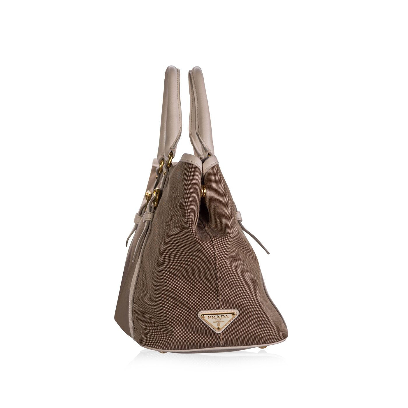 Prada Jacquard Corda Tote Bag Logo