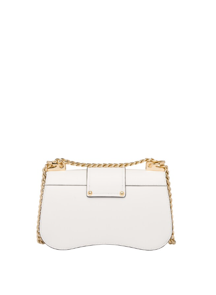 Prada Sidonie Shoulder Bag Leather White