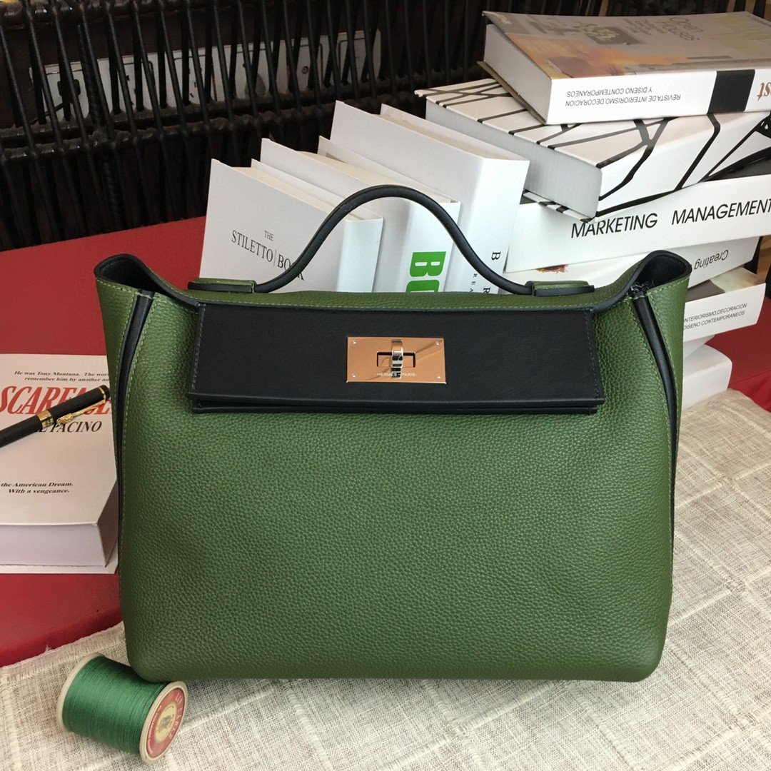 Top Quality Clemence Swift Sitop Qualityer Hardware Green Shoulder Bag