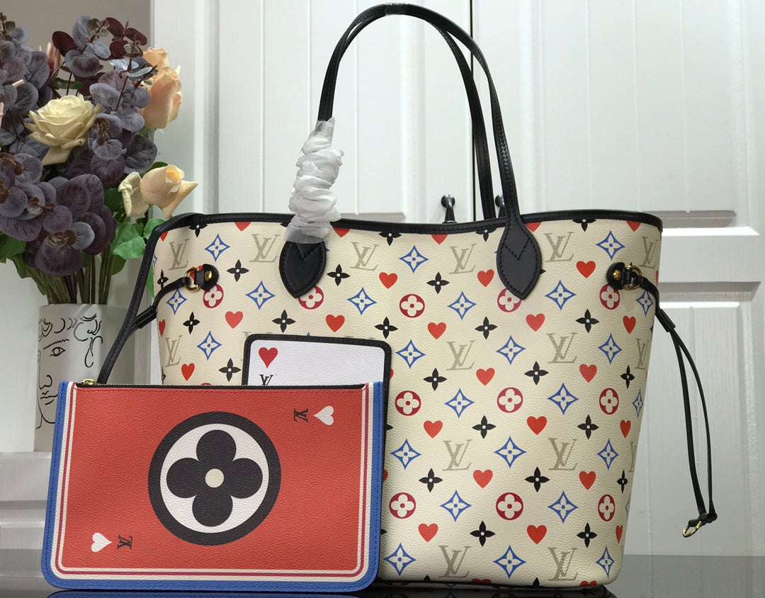 Top Quality Neverfull Mm Game On Tote Canvas Monogram Shoulder Bag M57462 9995