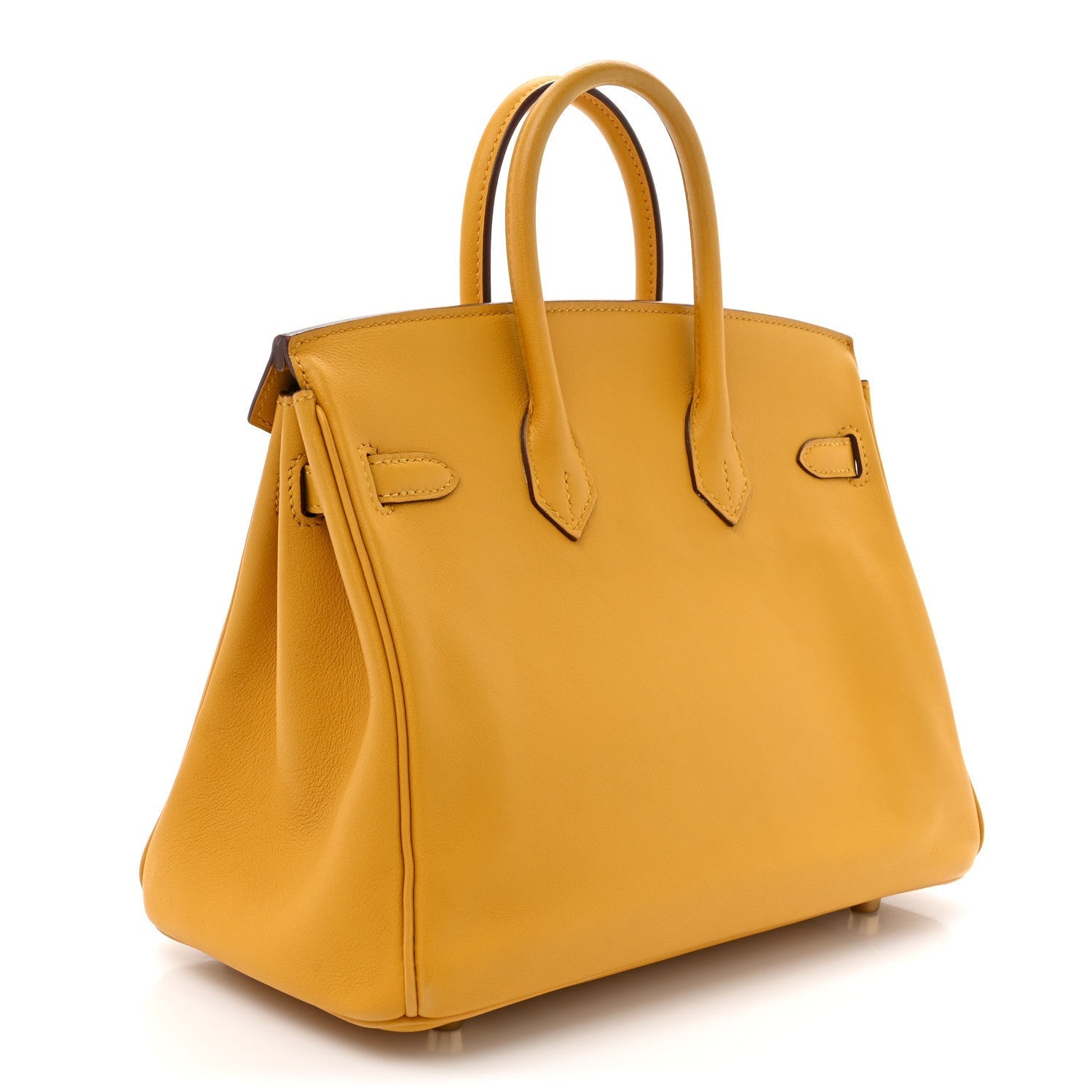 Hermes Swift Birkin Jaune Ambre Handbag Travel Bag