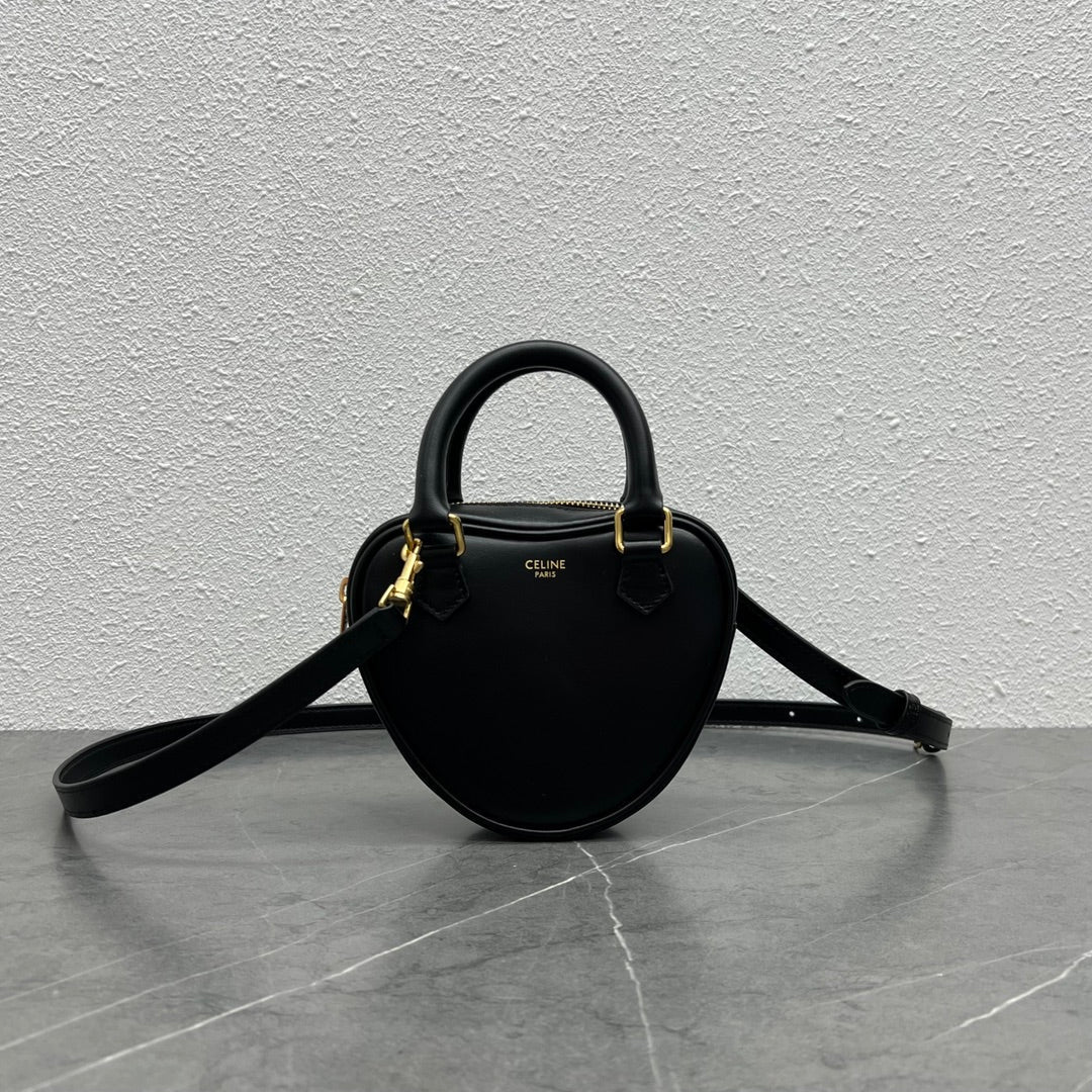 Top Quality Heart Bag For Women 5Cmã Black Medium Travel Bag