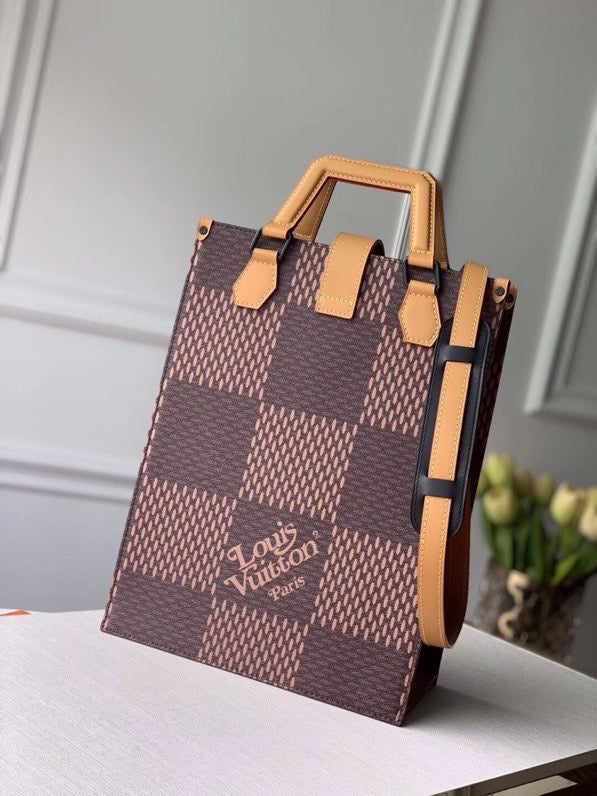 Top Quality Nigo Tote Bag Damier Ebene Canvas Monogram Crossbody Bag
