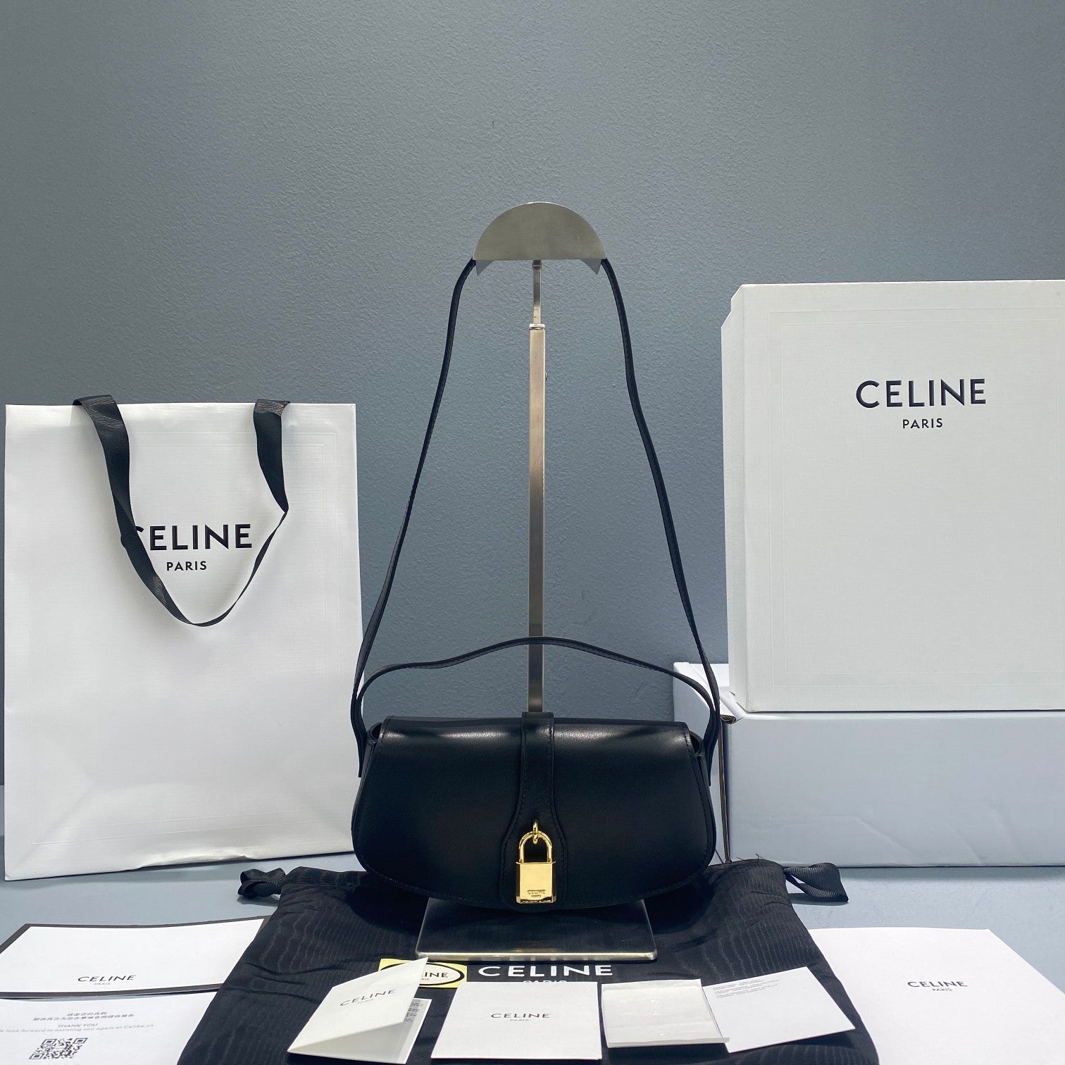 Top Quality Clutch On Strap For Women Black Clutch Bag