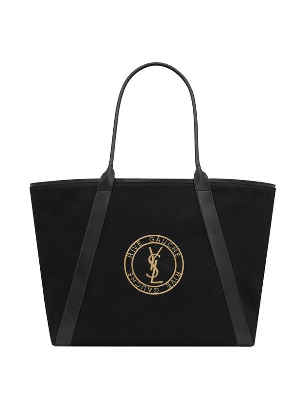 YSL Saint Laurent Saint Laurent Trending Rive Gauche Tote Bag Canvas Black